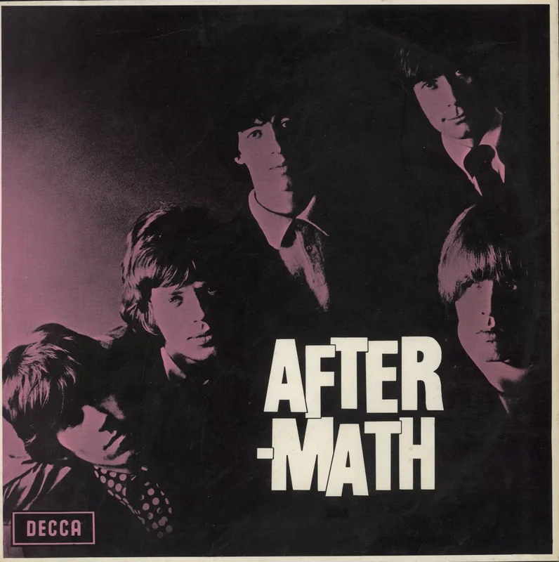 The Rolling Stones Aftermath - 2nd  VG - Top Flipback German Vinyl LP