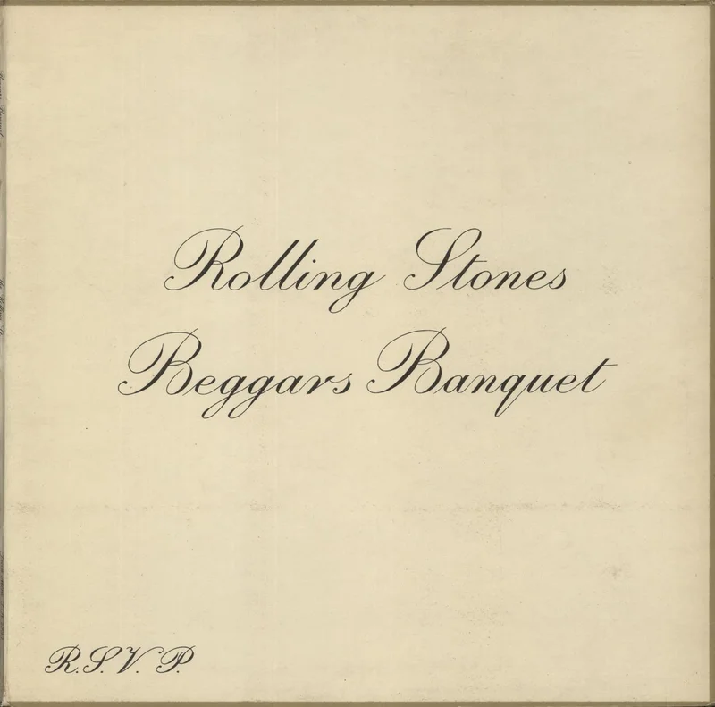The Rolling Stones Beggars Banquet - 2nd [a] - EX UK Vinyl LP