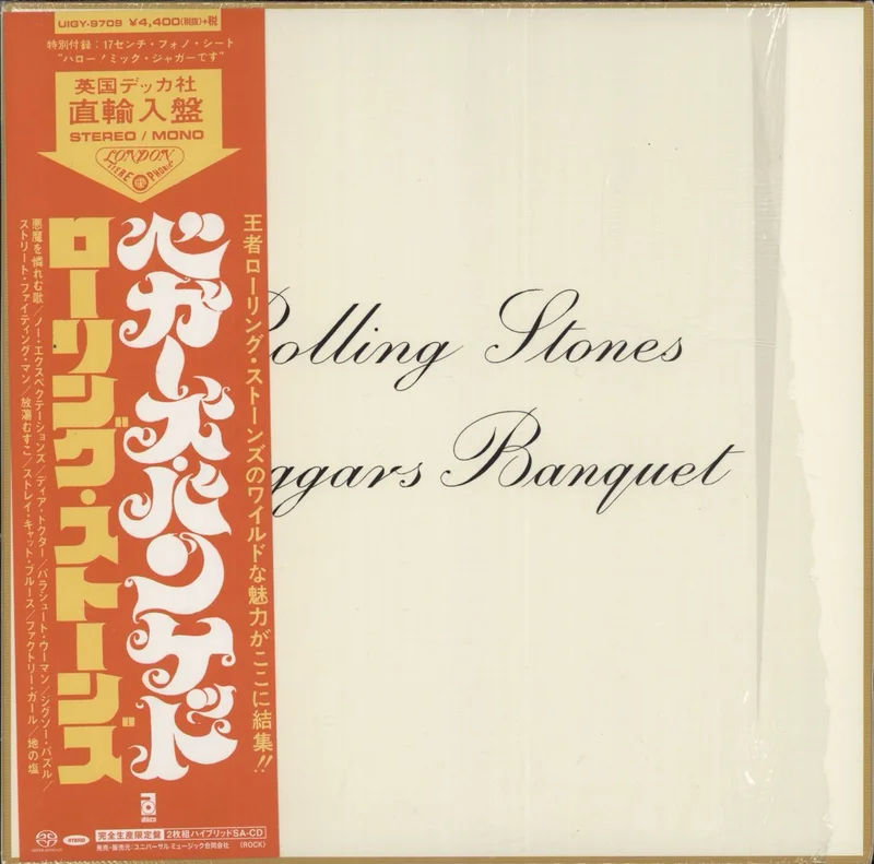 The Rolling Stones Beggars Banquet Japanese Super audio CD