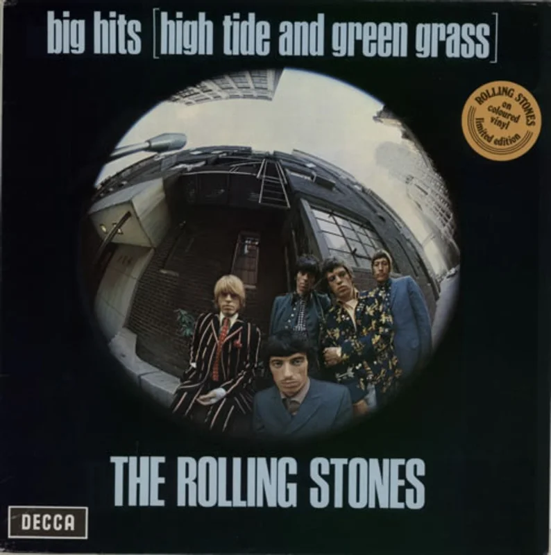 The Rolling Stones Big Hits [High Tide And Green Grass  - Orange Vinyl Dutch Vinyl LP