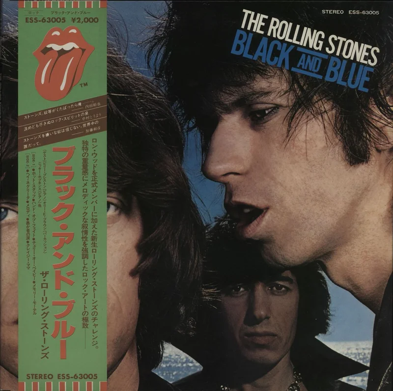 The Rolling Stones Black And Blue Japanese Vinyl LP