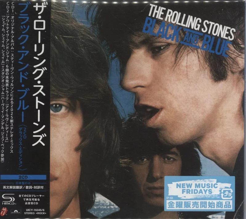 The Rolling Stones Black And Blue - Steven Wilson Mix + Outtakes & Jams - SHM-CD Japanese 2-CD album set