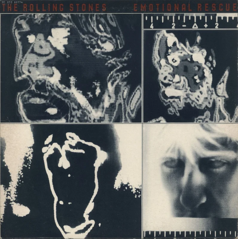 The Rolling Stones Emotional Rescue + poster French Vinyl LP