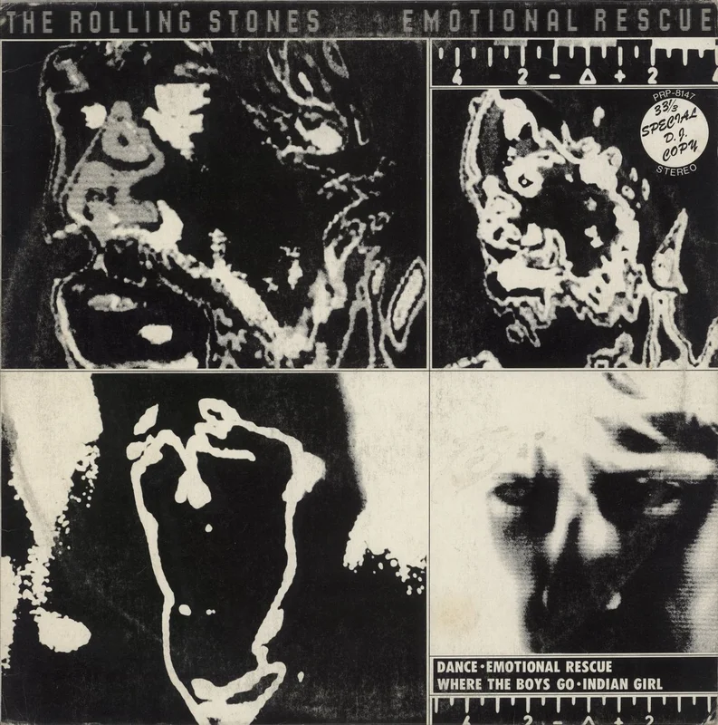 The Rolling Stones Emotional Rescue - Special DJ Copy - VG Japanese Promo 12" vinyl