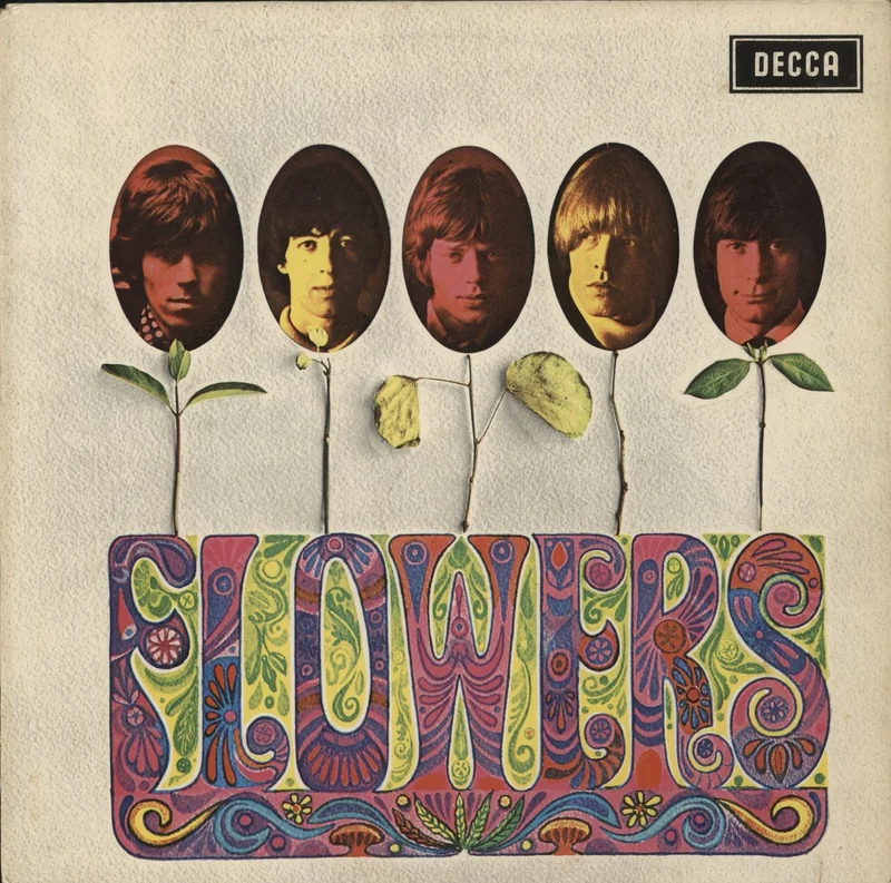 The Rolling Stones Flowers - Royal Sound - 1st - VG German Vinyl LP