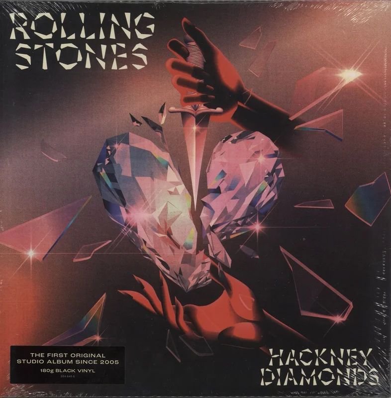 The Rolling Stones Hackney Diamonds - Black Vinyl - Sealed UK Vinyl LP