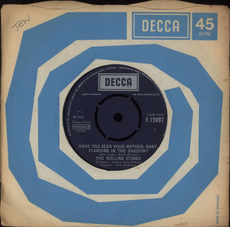 The Rolling Stones Have You Seen Your Mother - 1st [c] UK 7" vinyl