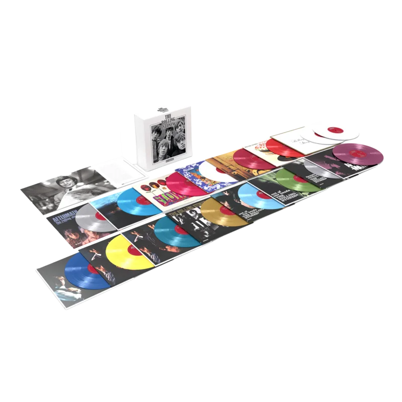 The Rolling Stones In Mono: Colour Vinyl 16LP Box Set
