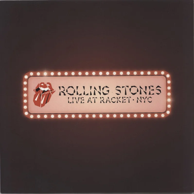 The Rolling Stones Live At Racket, NYC - White Vinyl - RSD 2024 UK Vinyl LP