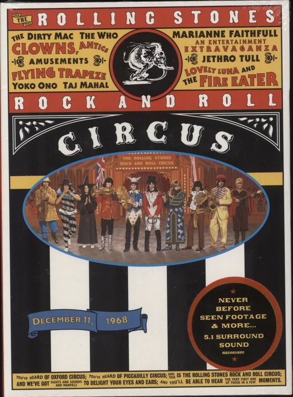 The Rolling Stones Rock And Roll Circus - Sealed UK DVD