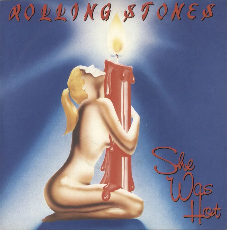The Rolling Stones She Was Hot - Inj + P/S UK 7" vinyl