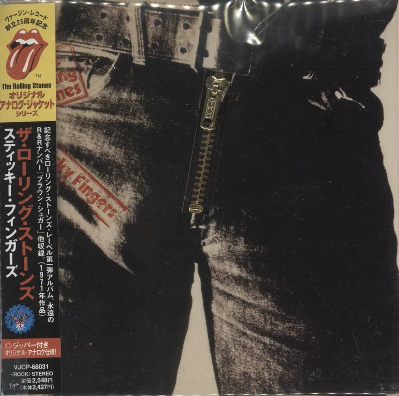 The Rolling Stones Sticky Fingers Japanese CD album