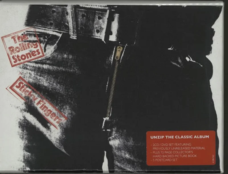 The Rolling Stones Sticky Fingers - Sealed 2015 Deluxe Edition UK 3-disc CD/DVD Set