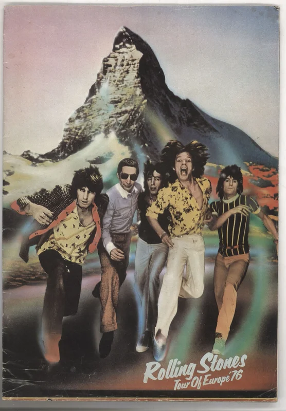 The Rolling Stones Tour Of Europe '76 - Ex UK Tour programme