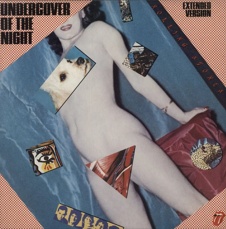 The Rolling Stones Undercover Of The Night US 12" vinyl
