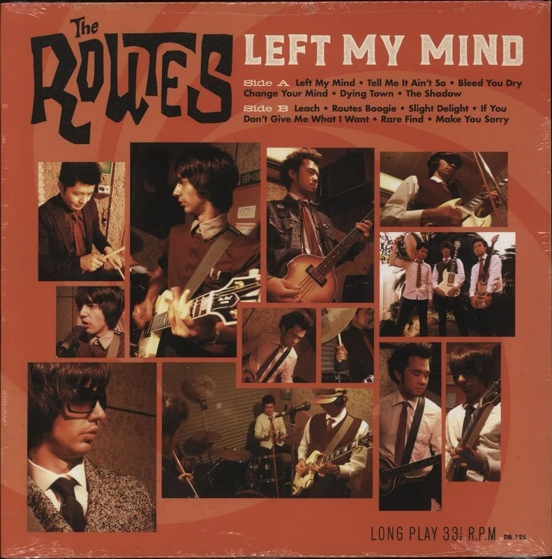The Routes Left My Mind - Golden Orange Vinyl US Vinyl LP