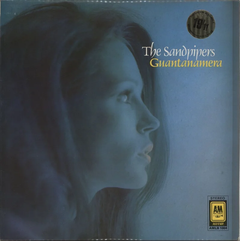 The Sandpipers Guantanamera - Sticker UK Vinyl LP