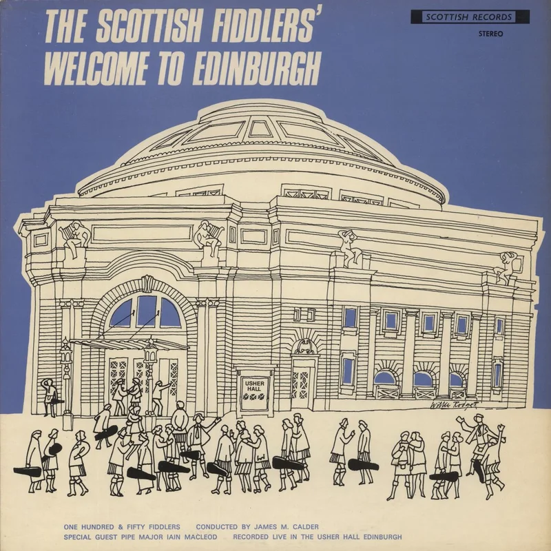 The Scottish Fiddlers Welcome To Edinburgh UK Vinyl LP