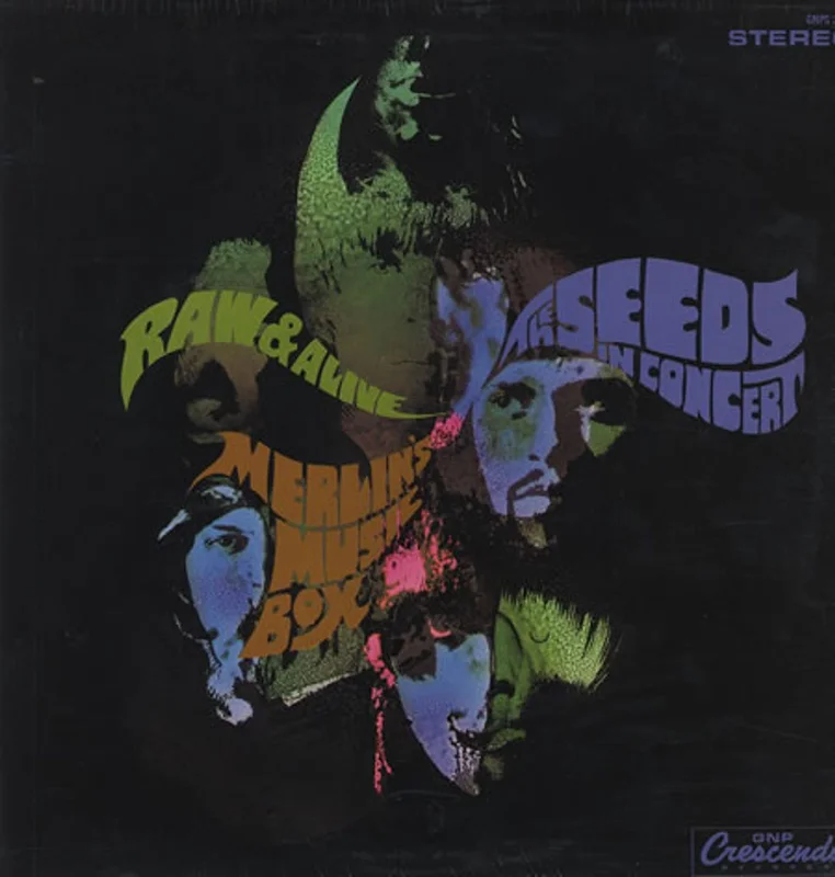 The Seeds Merlin's Music Box - The Seeds In Concert US Vinyl LP