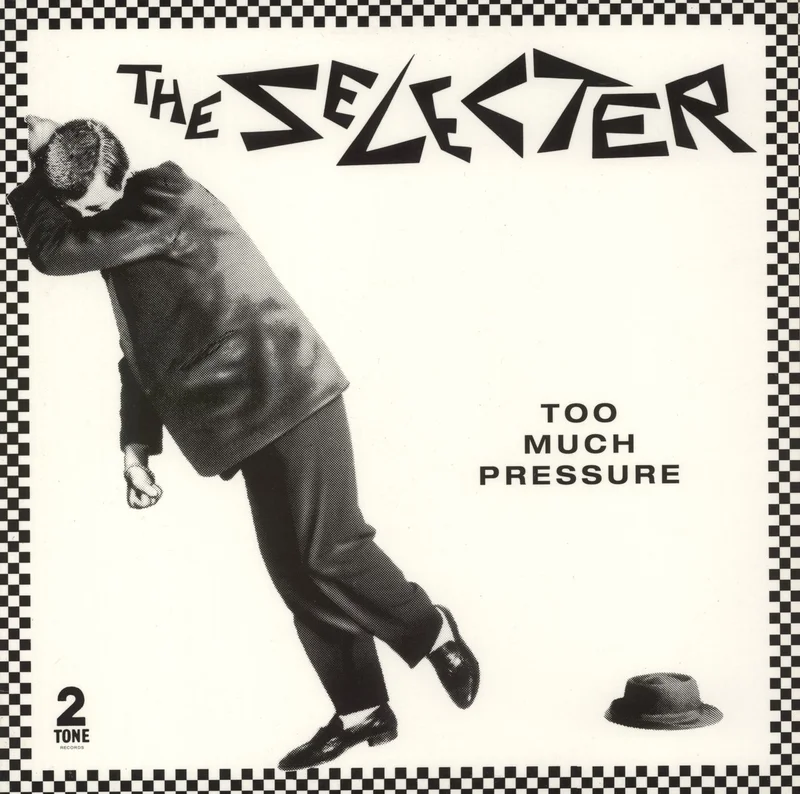 The Selecter Too Much Pressure + Bonus 7" - Clear Vinyl UK Vinyl LP