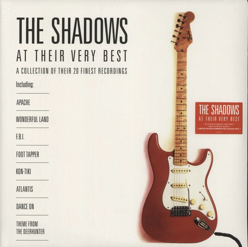 The Shadows At Their Very Best - 180 Gram Red Vinyl - Sealed UK Vinyl LP