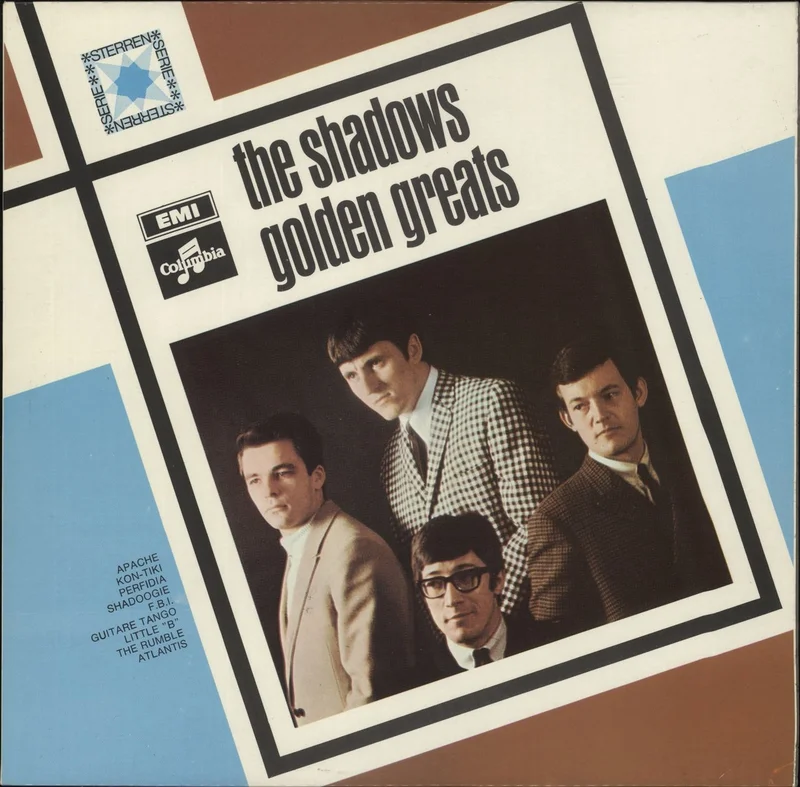 The Shadows Golden Greats - red label Dutch Vinyl LP