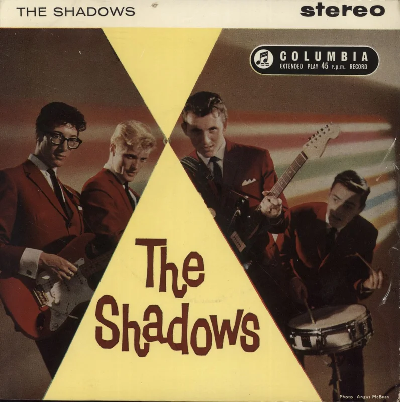 The Shadows The Shadows Ep - Stereo - Turquoise Label UK 7" vinyl