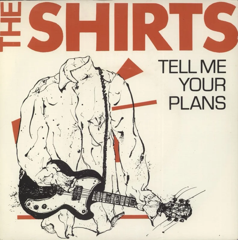 The Shirts Tell Me Your Plans UK Promo 7" vinyl