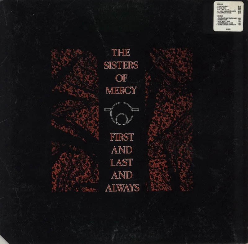 The Sisters Of Mercy First And Last And Always US Promo Vinyl LP