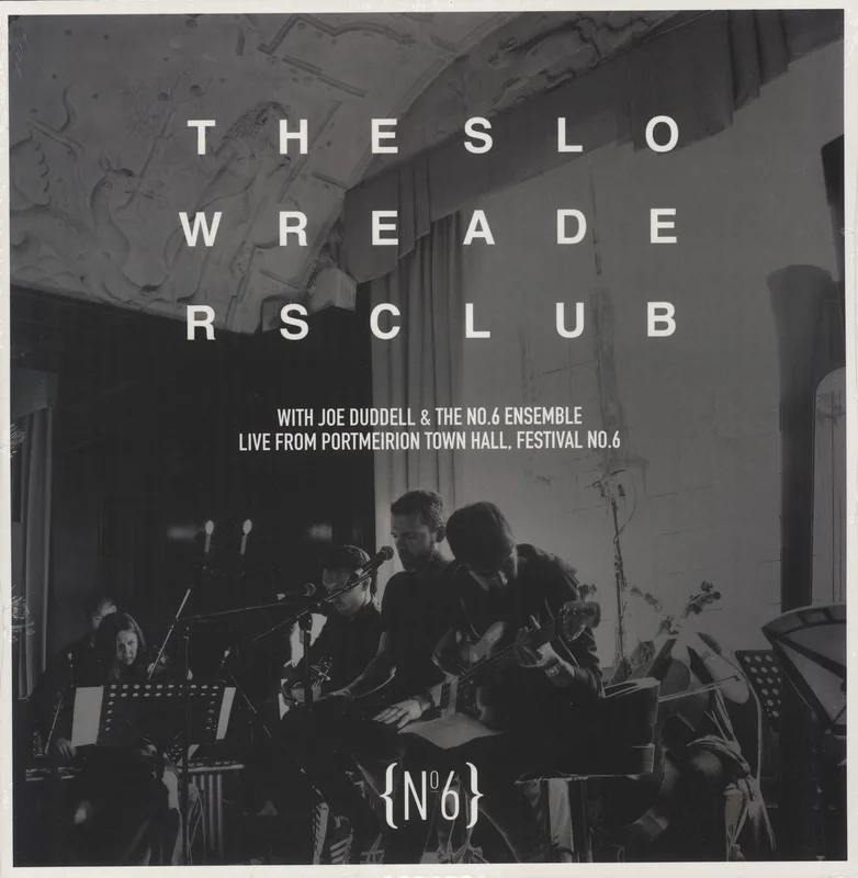 The Slow Readers Club Live From Festival No.6 - White Vinyl + Autographed Print - Sealed UK Vinyl LP
