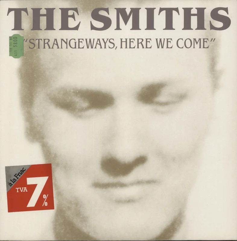 The Smiths Strangeways, Here We Come - FNAC sticker French Vinyl LP
