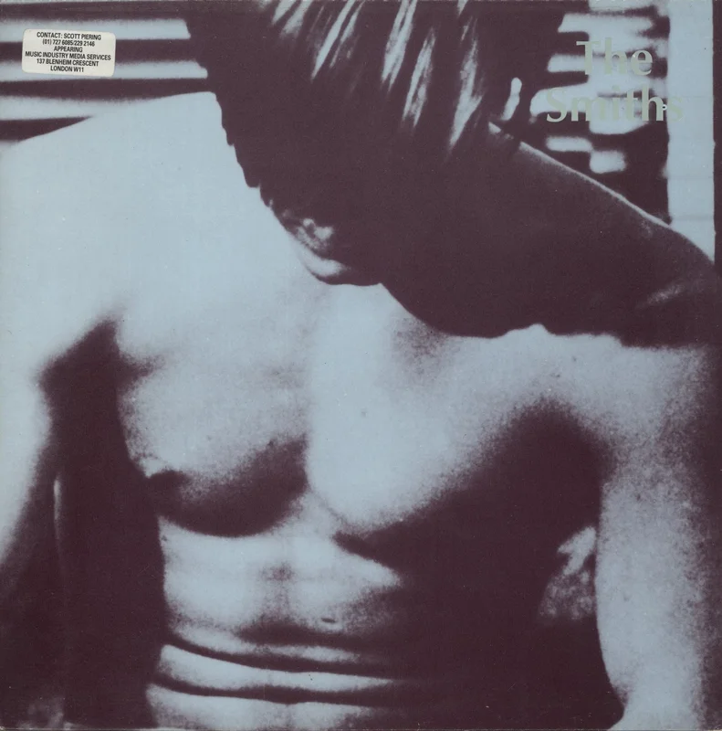 The Smiths The Smiths - 3rd - Scott Piering Sticker UK Vinyl LP
