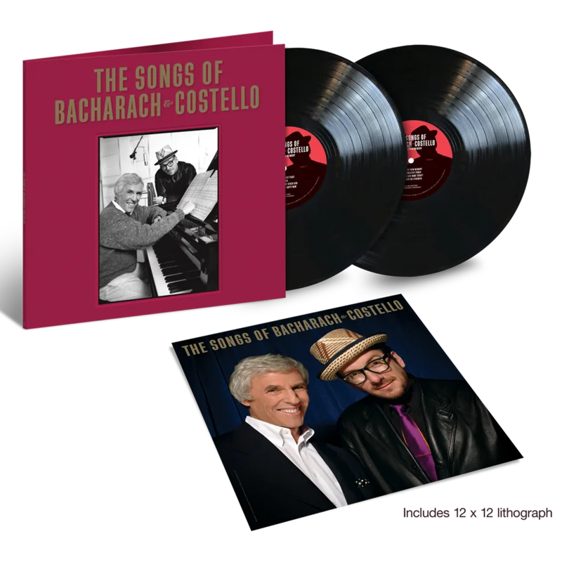 The Songs of Bacharach & Costello: Exclusive Vinyl 2LP + Exclusive Lithograph