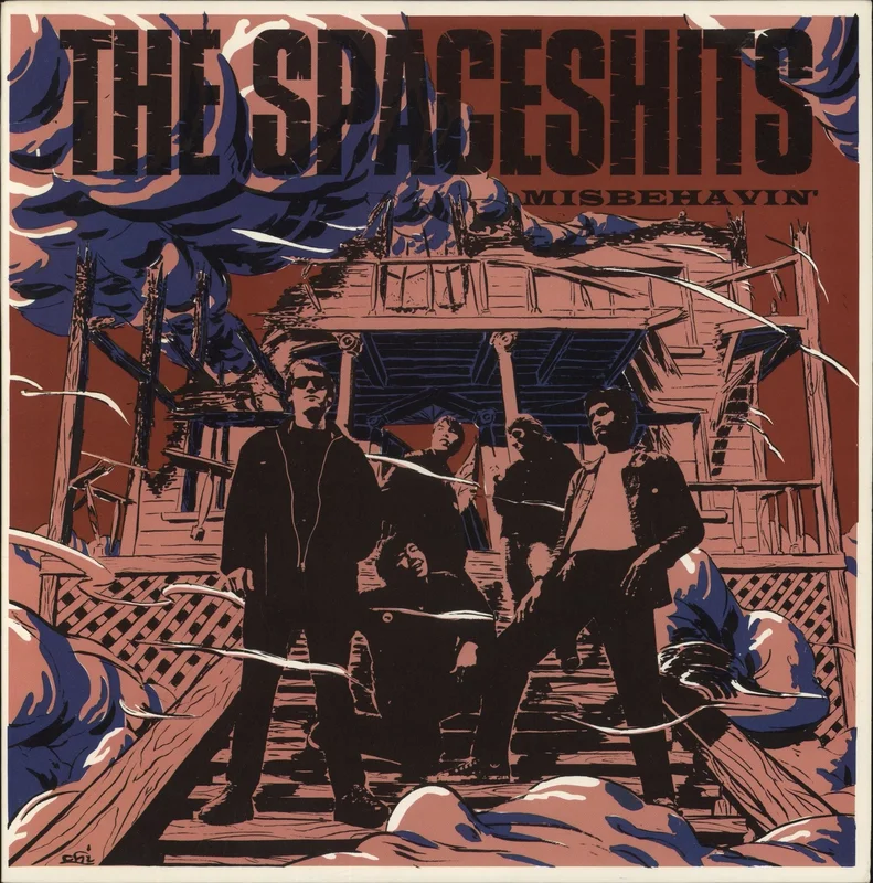 The Spaceshits Misbehavin' US Vinyl LP