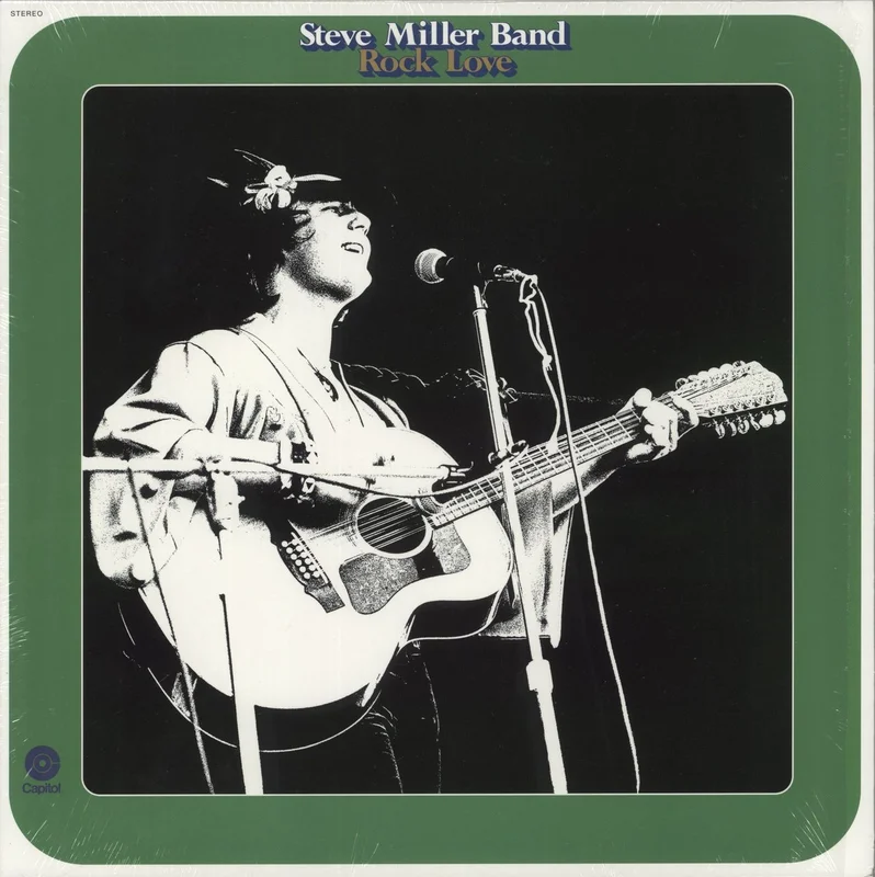 The Steve Miller Band Rock Love - Light Green Vinyl + Opened Shrink UK Vinyl LP