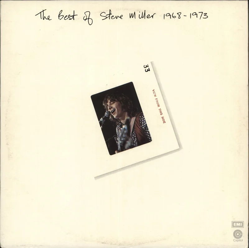 The Steve Miller Band The Best Of Steve Miller 1968 - 1973 - Factory Sample UK Vinyl LP