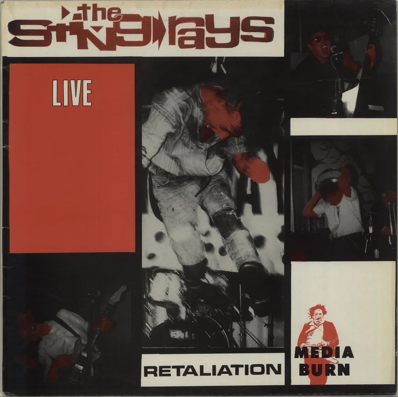 The Sting-Rays Live Retaliation UK Vinyl LP