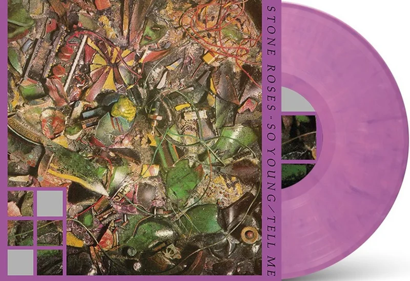 The Stone Roses So Young / Tell Me - 40th Anniversary - Raspberry Coloured Vinyl - Sealed UK 12" vinyl