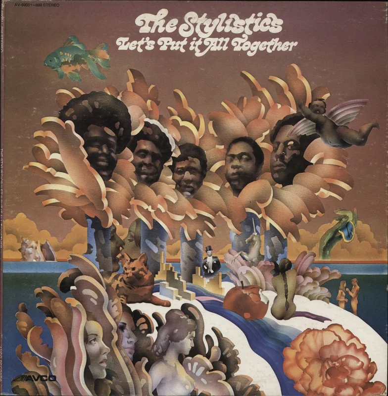The Stylistics Let's Put It All Together Jamaican Vinyl LP