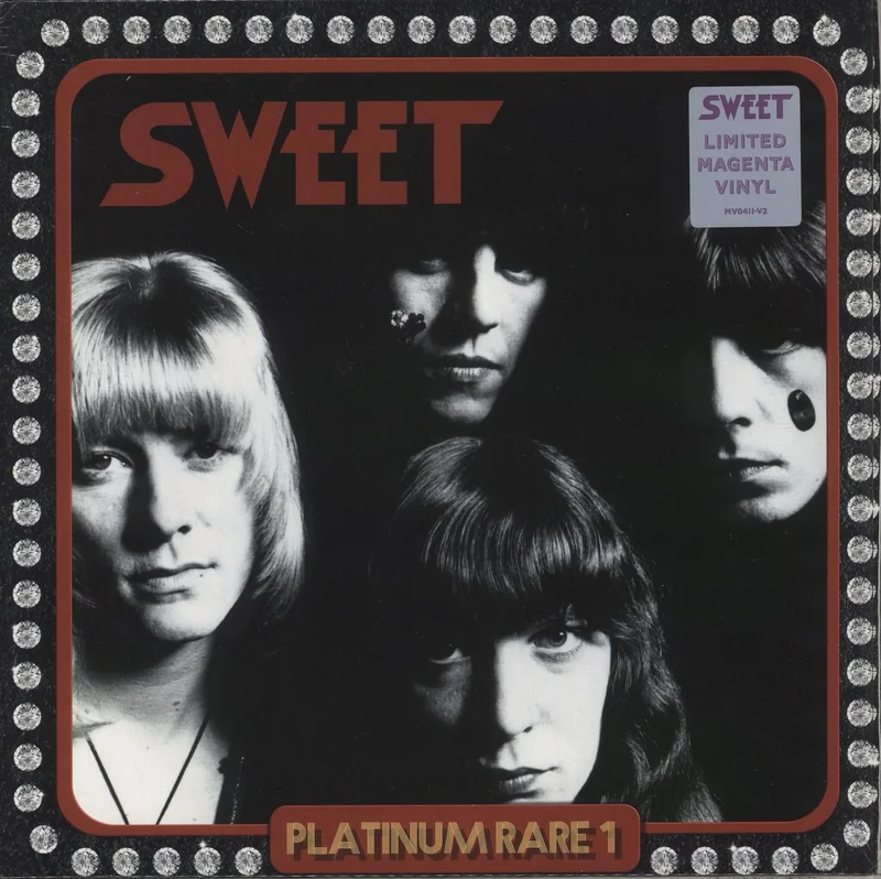 The Sweet Platinum Rare 1 - Magenta Vinyl - Sealed UK 2-LP vinyl set