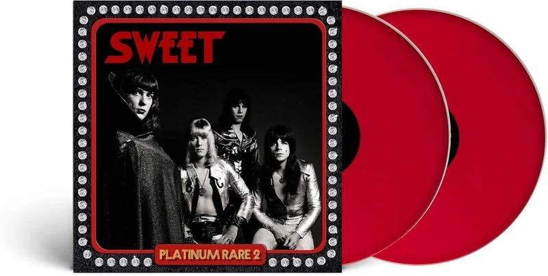 The Sweet Platinum Rare 2 - Red Vinyl - Sealed UK 2-LP vinyl set