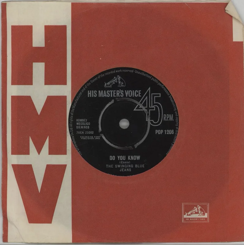 The Swinging Blue Jeans Do You Know UK 7" vinyl