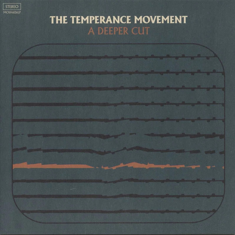 The Temperance Movement A Deeper Cut - Clear Vinyl - Autographed Print UK Vinyl LP