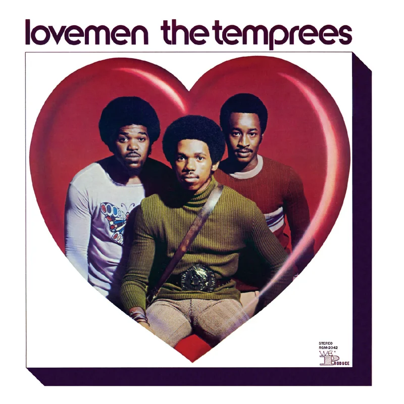 The Temprees Lovemen (Valentine Red Pet Plastic Vinyl)