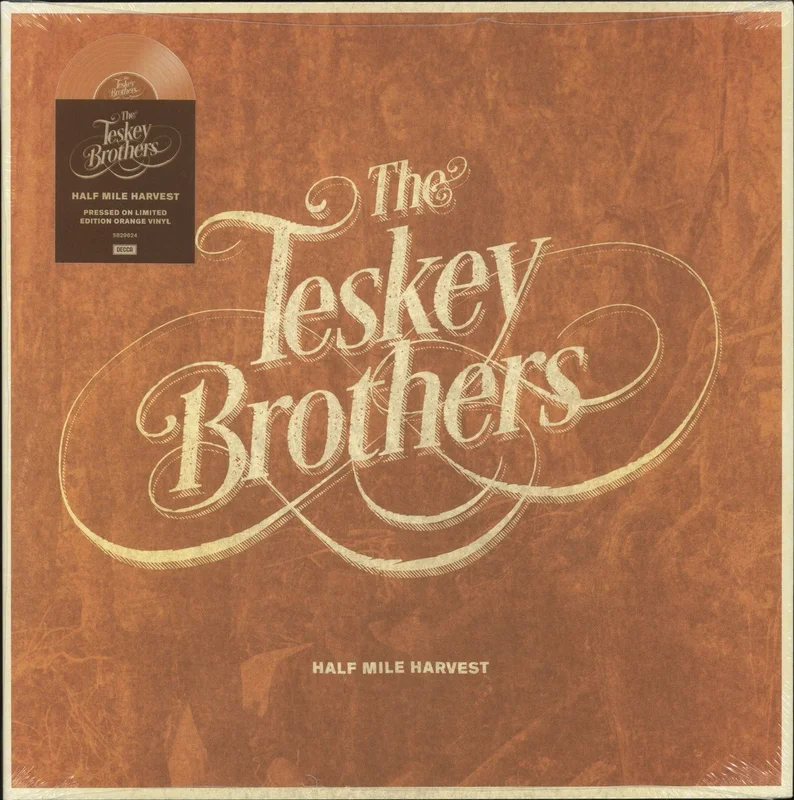The Teskey Brothers Half Mile Harvest - Orange Vinyl - Sealed UK Vinyl LP