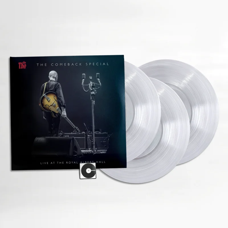 The The - "The Comeback Special (Live At The Royal Albert Hall)" Limited Edition - Crystal Clear Vinyl