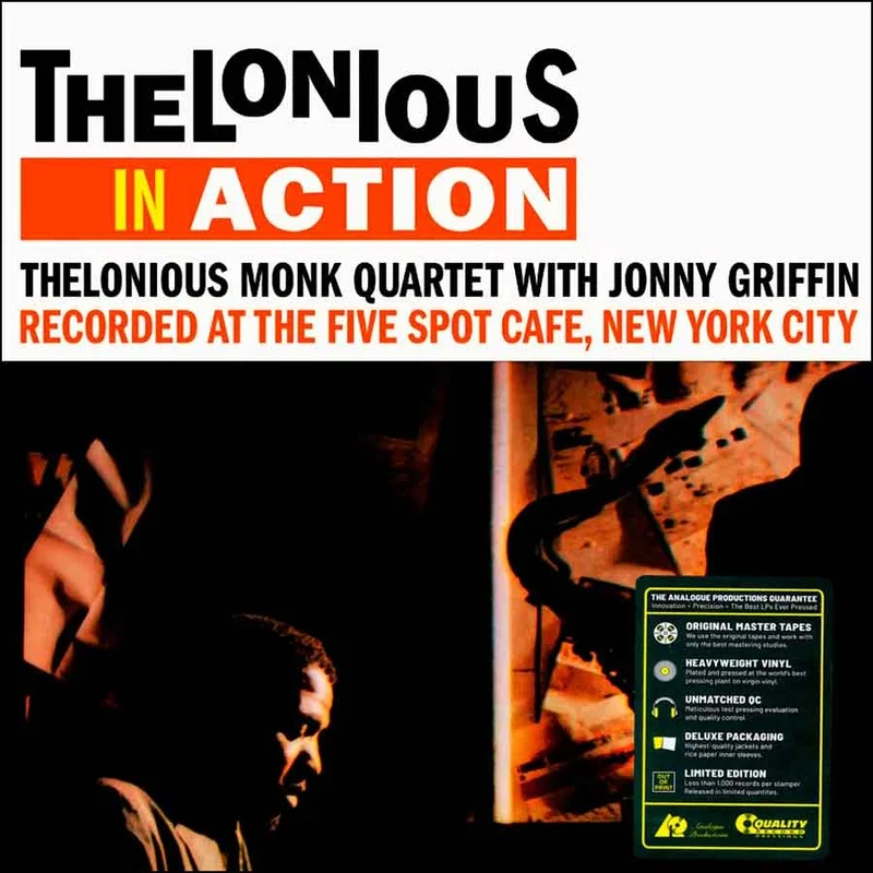 The Thelonious Monk Quartet, Johnny Griffin Thelonious In Action (Analoque Productions)