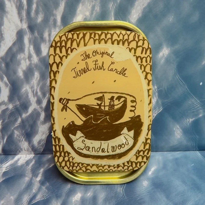 The Tinned Fish Candle / Sandalwood