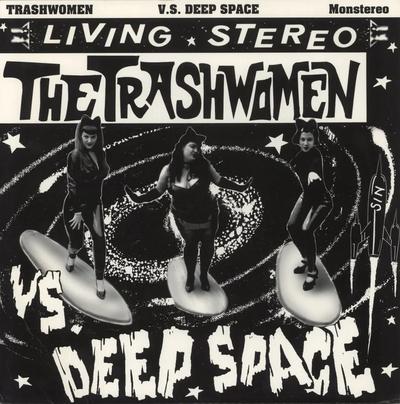 The Trashwomen The Trashwomen Vs. Deep Space German Vinyl LP