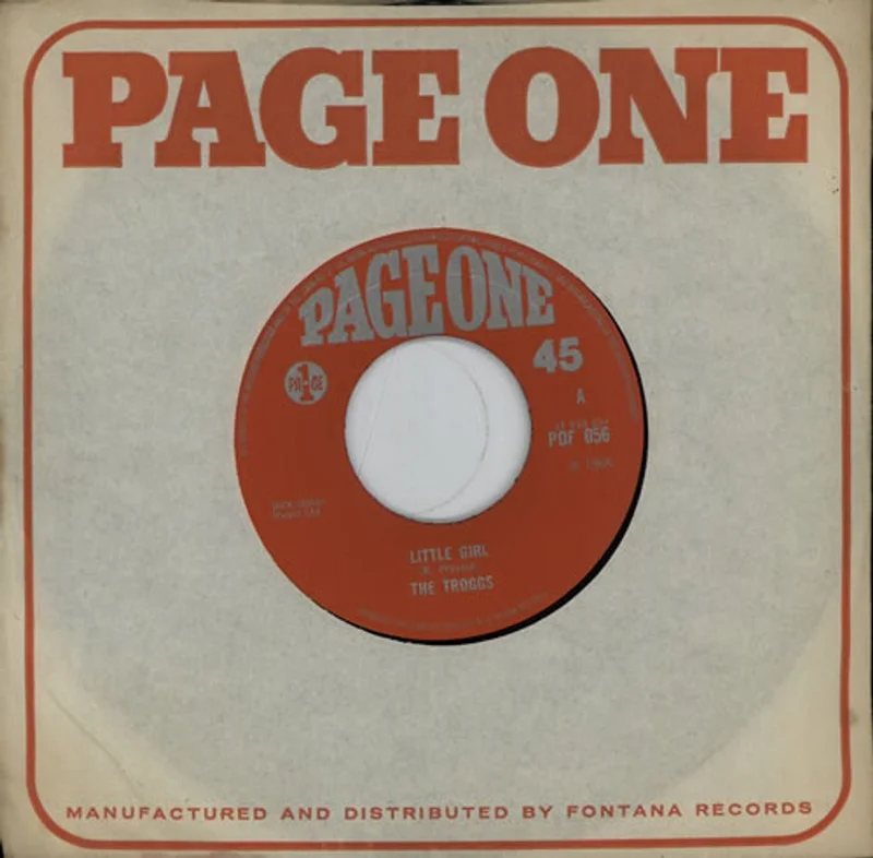 The Troggs Little Girl UK 7" vinyl